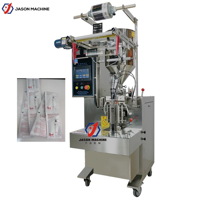 連體袋裝洗發水液體自動包裝機 半自動醬料灌裝機袋裝水包裝機械
